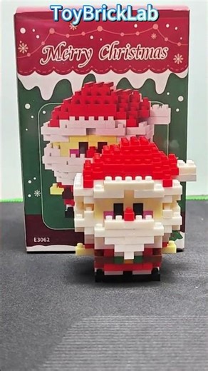 Cute Santa E3062 🎅 Nano Blocks Assembly Guide