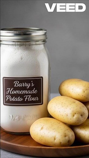 🌱 HomeMade Potato Flour! 💥The EZ! Gluten-Free Healthy Alternative to wheat flour!,