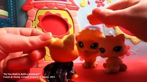 LPS "Do You Want to Build a Snowman?" Frozen music video