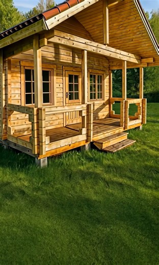 Beautiful loft cabin model 😍 | Mountain Cabins