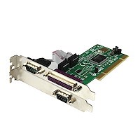 2S1P PCI Serial Parallel Combo Card with 16550 UART - TAA