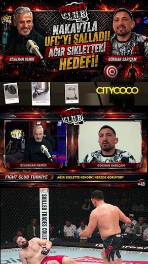 GÖKHAN SARIÇAM REVEALS HIS GOAL IN THE UFC HEAVYWEIGHT!