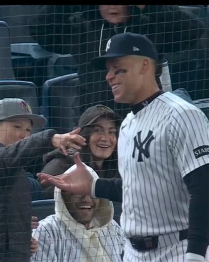 Aaron Judge gave this kid a forever memory