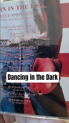 Dancing in the Dark - Bruce Springsteen ( Born in the USA - Original CD Album) #springsteen