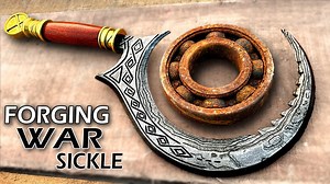 227K reactions · 8.5K shares | Forging Four Bearings to make Damascus...