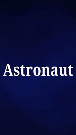 How To Pronounce Astronaut In English ! Right Pronunciation