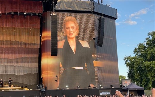 【阿黛尔】Adele - Hello (伦敦海德公园现场)