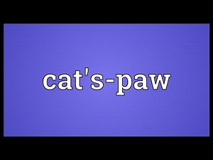Cat's-paw Meaning