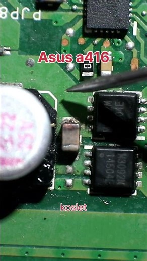 Asus a416 short 19volt