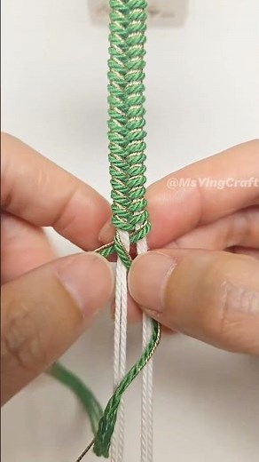 How to Tie Cross Knot 2603024 Quick Macrame Tutorial #shortstutorial #knot #diy#handmade #macrame