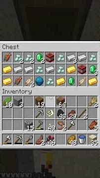 My LUCKIEST Chest In Minecraft!!😱 #minecraft #shorts