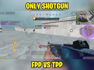 577K views · 10K reactions | ONLY SHOTGUN FPP VS TPP #callofduty #callofdutymobile | Broken | Facebook