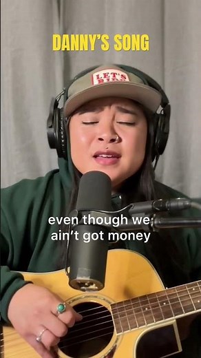‘even though we ain’t got money, I’m so in love with you honey’ #dannyssong #covermusic #coversongs