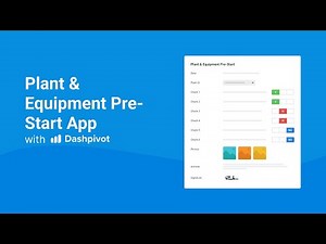 Enhance Safety with Dashpivot's Plant & Equipment Pre-start App: Easy QR Code Inspections