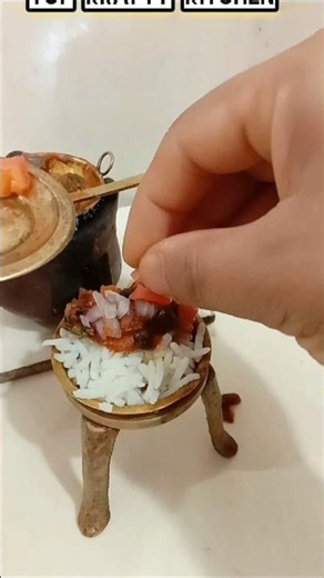 Miniature New Yummy Recipe 😋😋😋#cooking #miniaturecooking #top Krafty Kitchen.