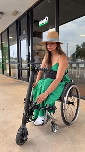 4.3M views · 57K reactions | Love to make videos of my Unawheel Mini (wheelchair assistive device) because it’s such a game changer! #accessibility #girlpower | Marcela Marañon - The Journey of a Brave Woman | Facebook