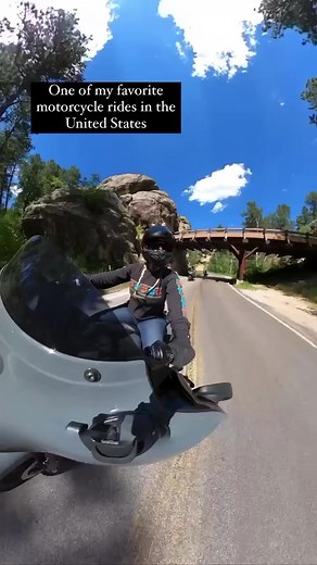 296K views · 5.7K reactions | One of my favorite rides in the United States, and definitely my favorite ride I do every year during the Sturgis Rally.  Iron Mountain Road #Motorcycletravel #sturgis #harleydavidson | Ride to Food | Facebook
