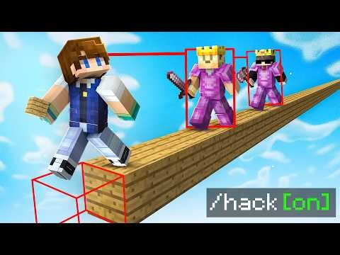 Secretly Using Hacks on My Friend's Minecraft Server…