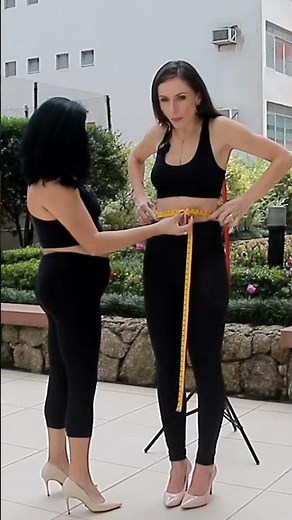 Aprenda a #medir sua #cintura corretamente usando uma fita métrica