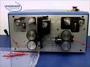 Komax 34 Wire Cut & Strip Machine Video Demo