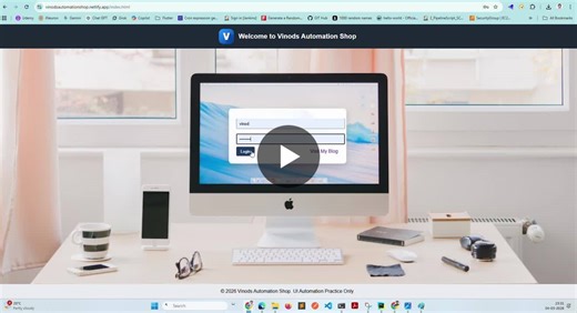 #qa #automationtesting #playwright #typescript #python #softwaretesting #uitesting #testautomation #qualityengineering | Vinod Kumbar