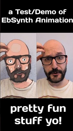 a quick test/demo of EBSynth Animation