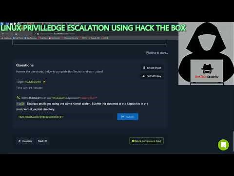 LINUX PRIVILLEDGE ESCALATION PART 1 (USING HTB ACADEMY)