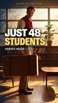 Harvey Mudd Started with Just 48 Students