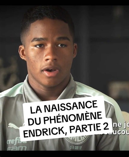 Partie 2, sur les traces du phénomène Endrick, lorsqu’il était encore au Brésil 🇧🇷 #sportstiktok #footballtiktok #endrick