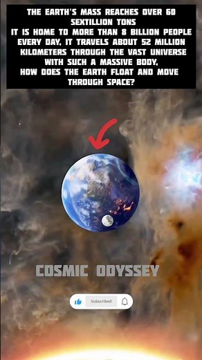 How Does Earth Float in Space Despite Its Massive Weight?