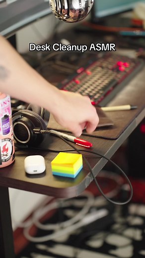 Desk Cleanup ASMR: Experience Tranquility in Action