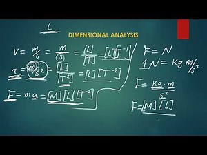 INTRODUCTION TO DIMENSIONAL ANALYSIS