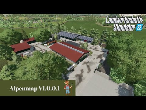 LS22 Mapvorstellung II Alpenmap V1.0.0.1 (PC/MAC)