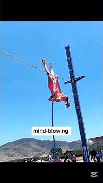 Amazing Pole Vault Performance 🏃‍♀️🔥 | Track & Field Shorts #shorts #shortsfeed