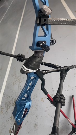 Akusta Swift X 25” Recurve Riser with Akusta Fotron Carbon Foam, ASL01 Full Set Stabilizer & AS300 Carbon Sight | FUYO Archery