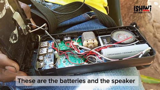 OUR MCM Today we celebrate 16 year old innovator Joel who made his own radio #voiceoutloud #ishiwimyvoice | Ishiwi | Facebook