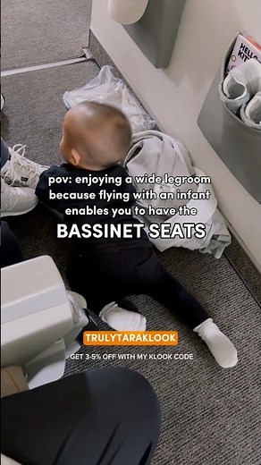BENEFITS OF BASSINET SEATS | FLYING WITH AN INFANT | ASIANA AIRLINES | The Bontols | Truly Tara