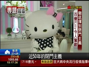 大玩Kitty變裝! 三麗鷗淨利3年翻倍