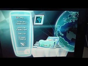 DVD Opening To Cars 2 UK DVD 2012