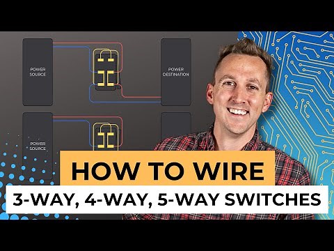 How to Wire 3-Way, 4-Way & 5-Way 12V DC Switches - Branch Circuits | Ep: 3/10