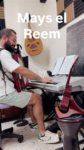 9.5K views · 14K reactions | Multi-tasking through mays el reem by Ziad al Rahbani! I initially posted this on my stories, but many of you asked me to post it.. so here you go! #musician #music #piano #accordion | Toufic Hatem - توفيق حاتم | Facebook