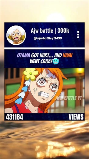 Otama Got Hurt… and Nami Went Crazy🥶 #onepiece #otama #nami #ulti