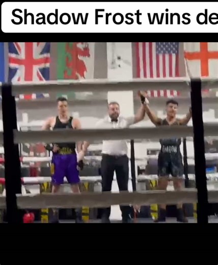 Shadow Frost Wins Debut Boxing Match