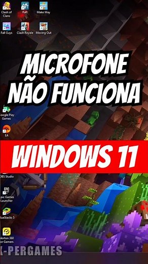 TUTORIAL - MICROPHONE NOT WORKING on PC 💻✅ #shorts #windows11 #games