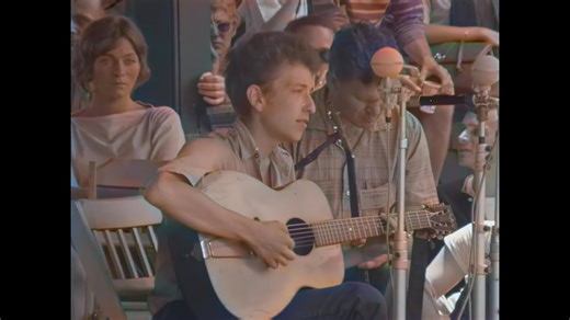 Watch a 22-Year-Old Bob Dylan Captivate The 1963 Newport Folk Festival In Newly Colorized Footage - That Eric Alper