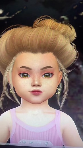 I love the way the style changes #sims4 #simscc #watchmysimgrowup #fyp #viral