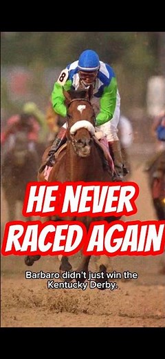 He Was Supposed to Win the Triple Crown