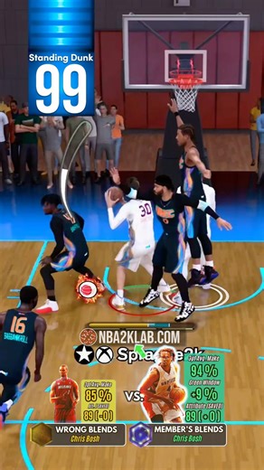 NBA 2K26 Dunk Meter Misses