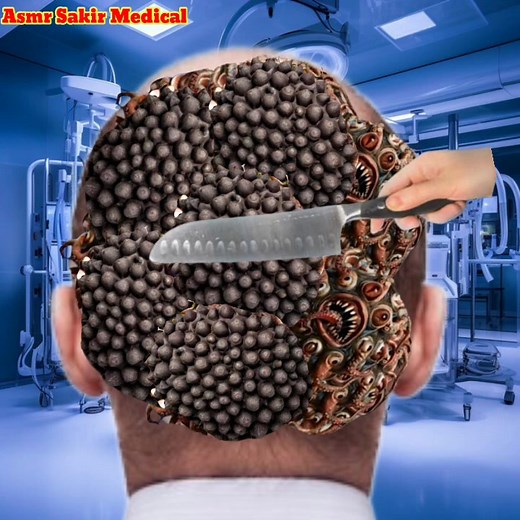 How to Boy surgery back side head ASMR Surgery relaxing sound toy woodworking 💫🌠🎧😴 #asmr Part 6 | Asmr Sakir Medical