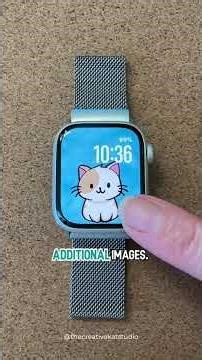 Create custom apple watch wallpapers in Canva!